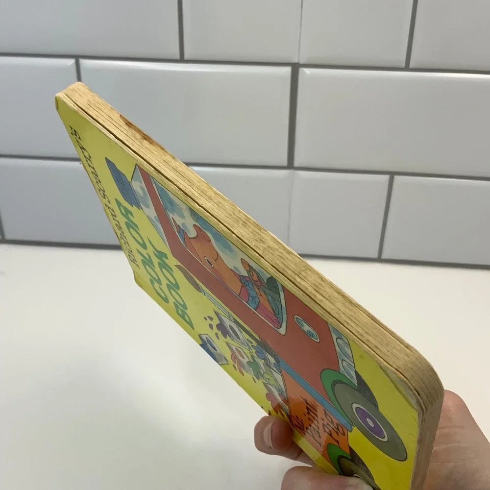 Vintage 1976 Richard Scarry's Color Book Mr Paint‎ Pig Board Book 0-394-83237-X